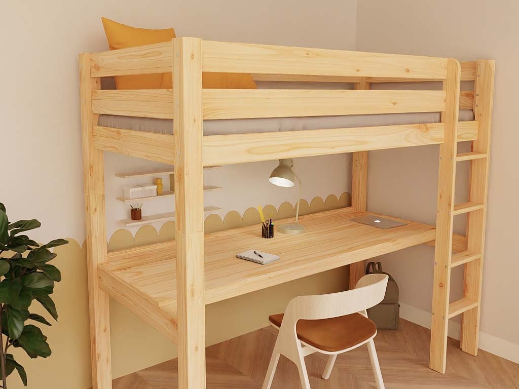 Hoogslaper MAKALU met bureau 90x200 cm – afbeelding 6