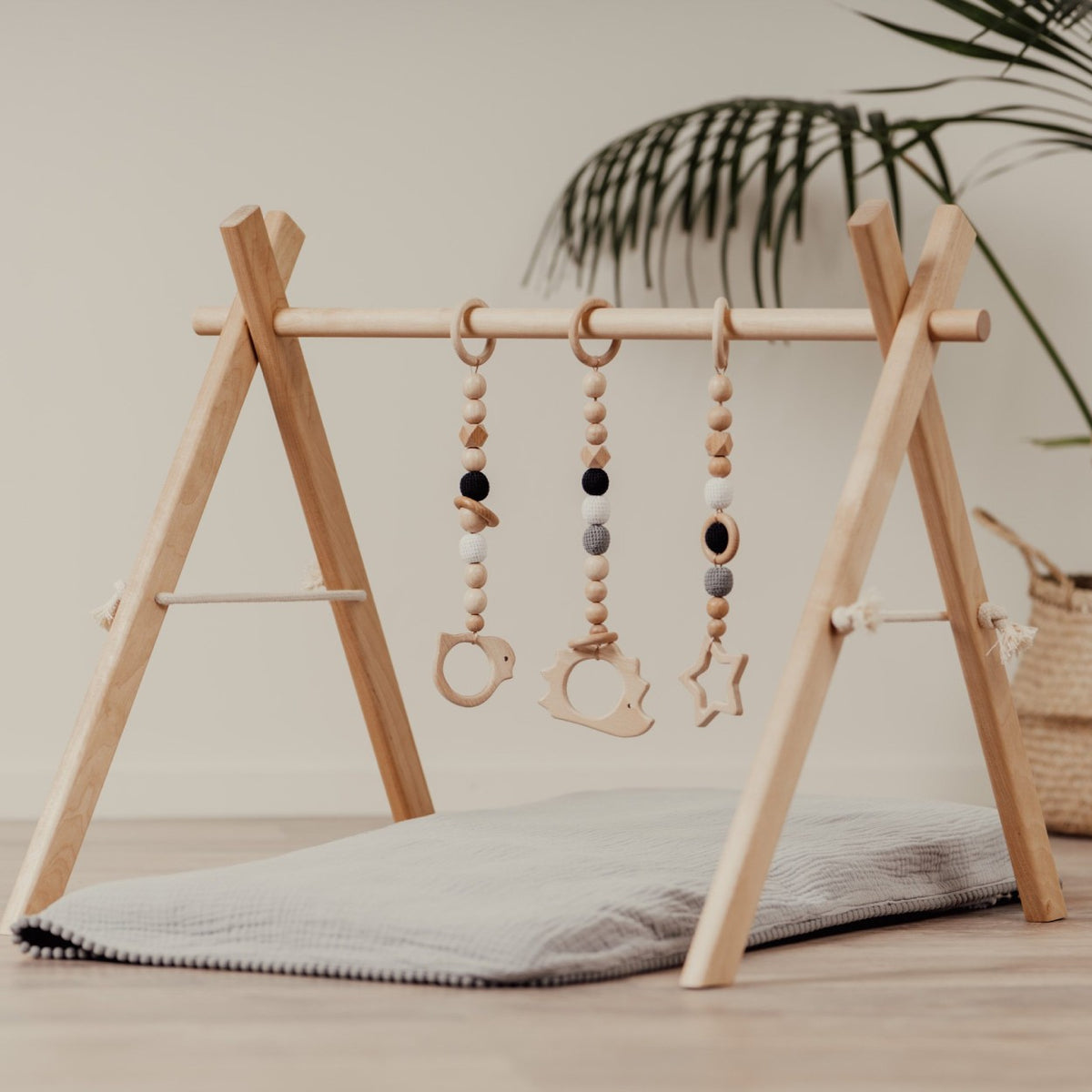 Houten babygym – los frame – afbeelding 3