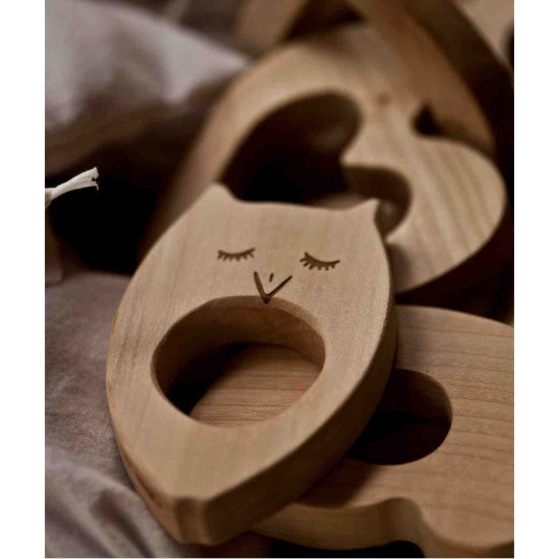 Houten bijtring pinguïn – afbeelding 2