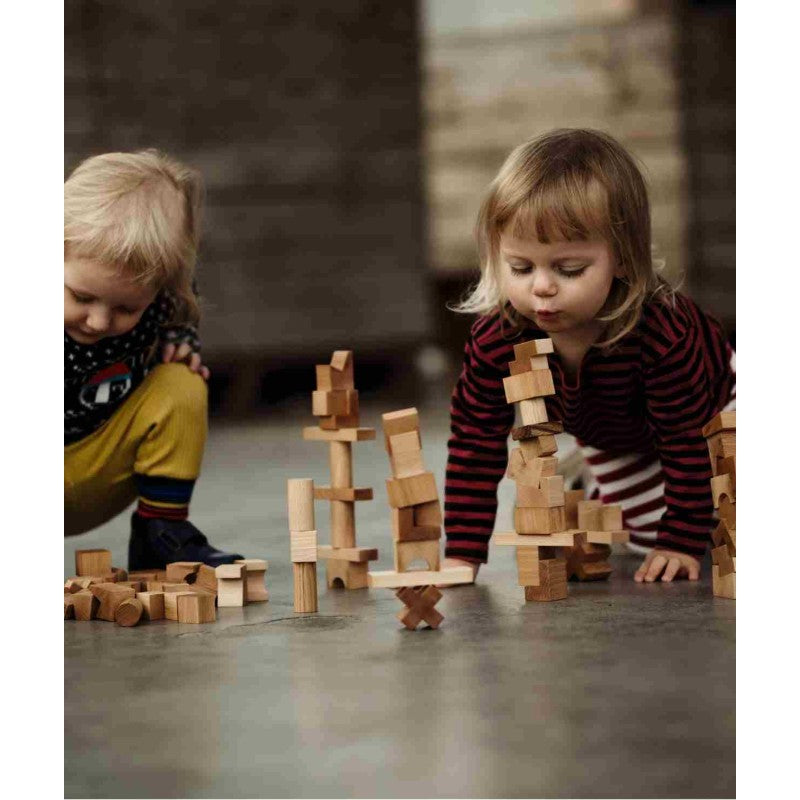 Houten puzzel toren kleurrijk – afbeelding 4