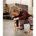 Houten puzzel toren naturel – afbeelding 6