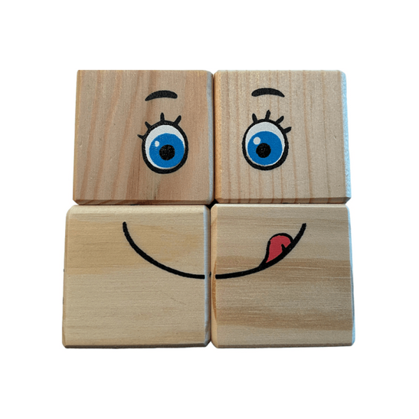 Emotieblokken Gezichtjes