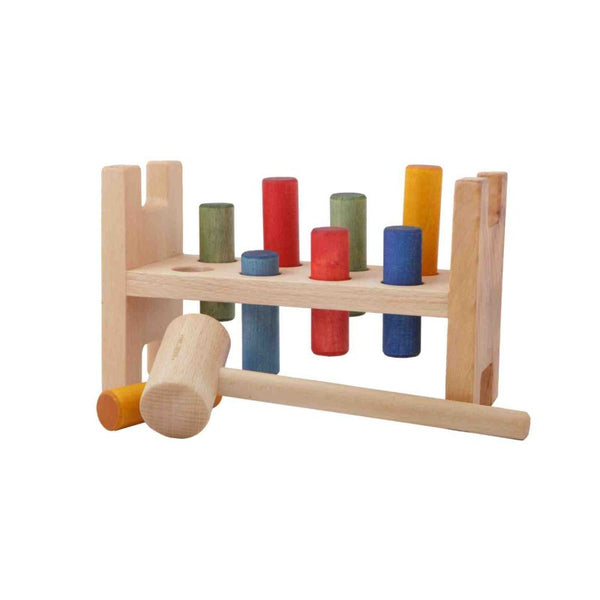 Houten Hamerbank Kleurrijk