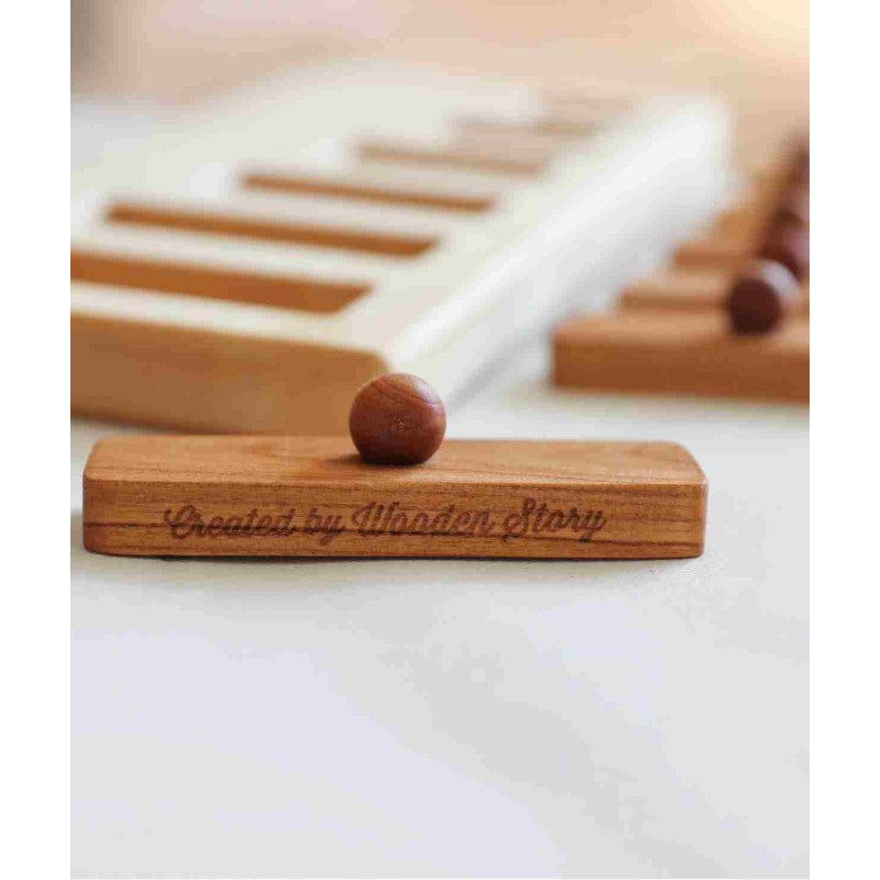Houten inlegpuzzel breed en smal – afbeelding 3