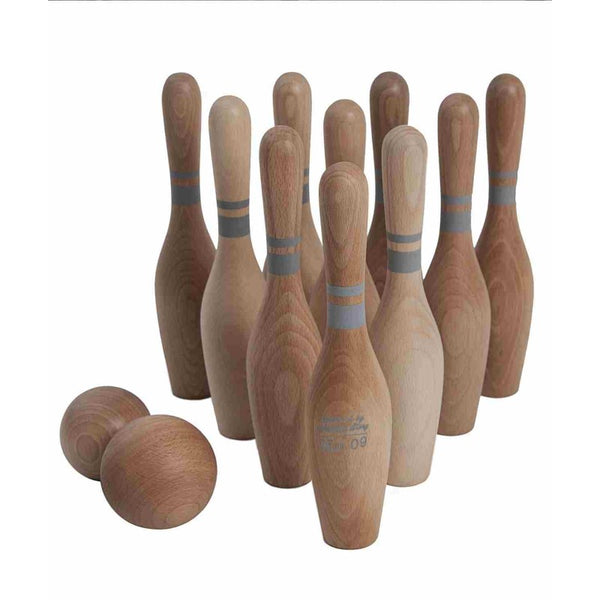 Houten Kegelspel Naturel