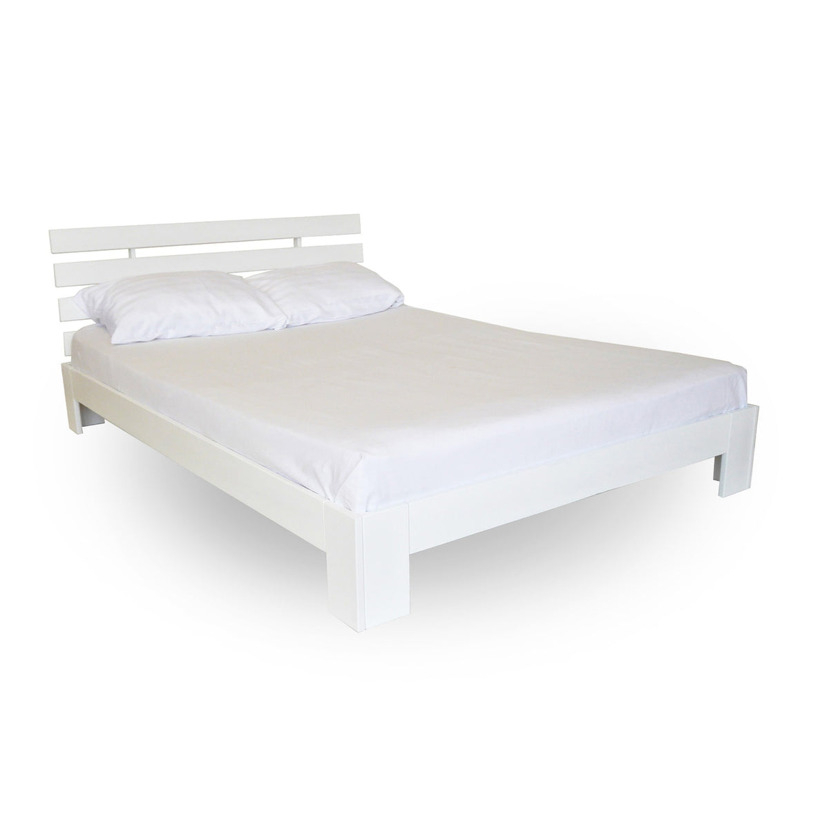 Houten kinderbed Tango Plus berkenhout wit