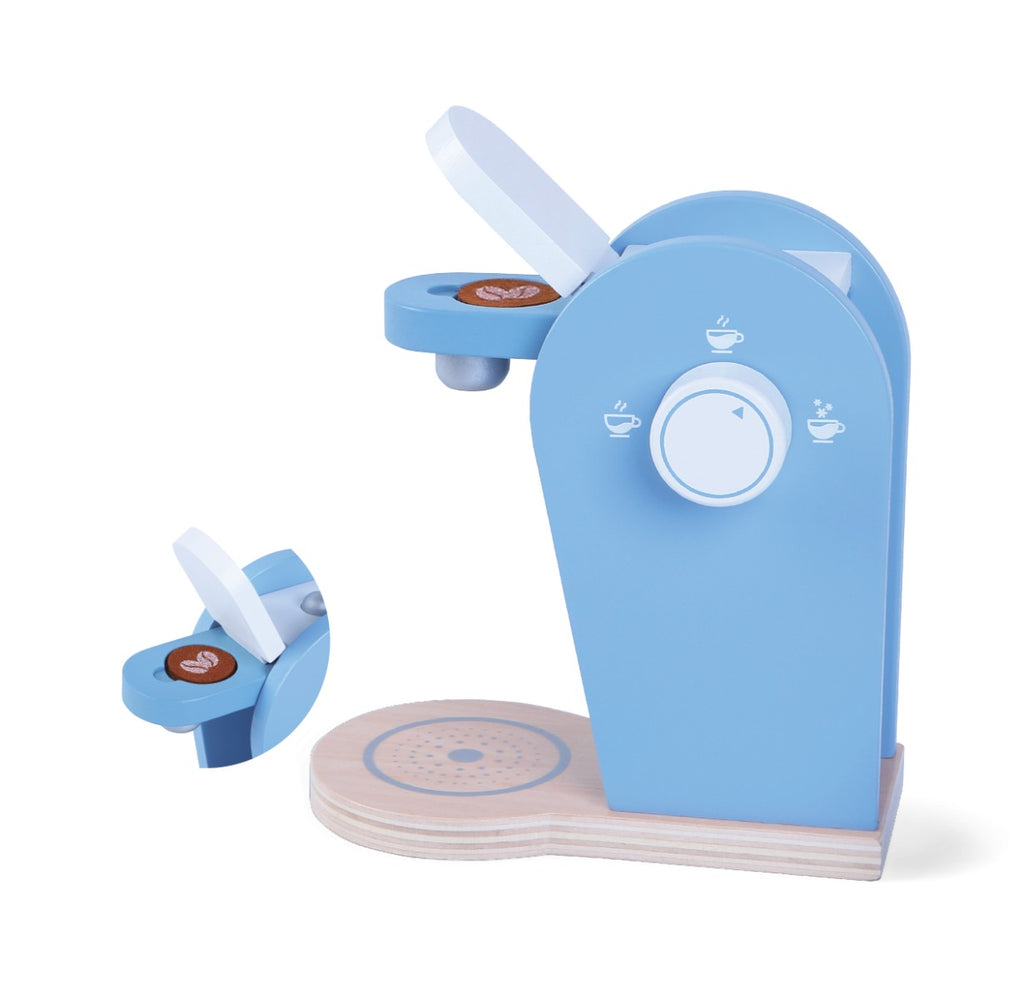 Houten koffiezetapparaat speelset 9-delig – afbeelding 2