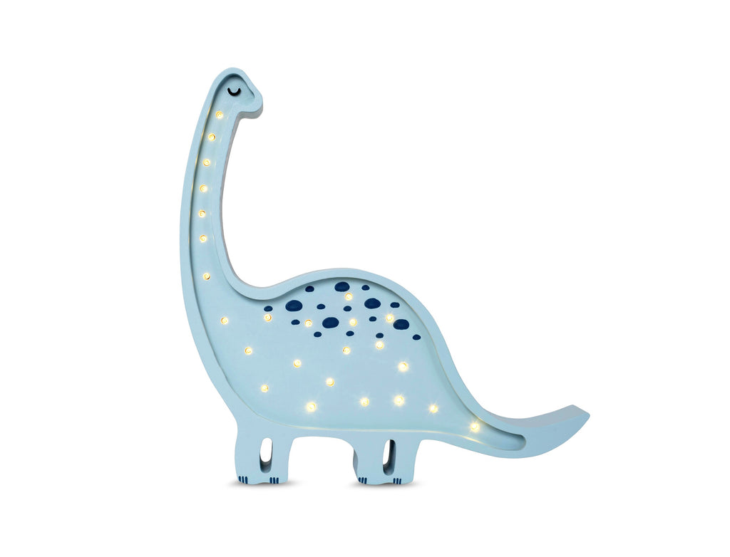 Houten lamp kinderkamer – dino diplodocus – afbeelding 3