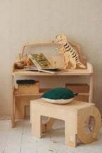 Houten lamp kinderkamer – dino T-rex – afbeelding 2