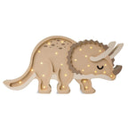 Houten lamp kinderkamer – dino triceratops – afbeelding 6