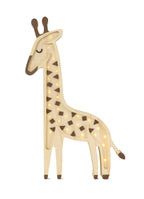 Houten lamp kinderkamer giraffe – nachtlamp met dimmer – afbeelding 3