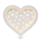 Houten lamp kinderkamer hart – nachtlamp met dimmer – afbeelding 4