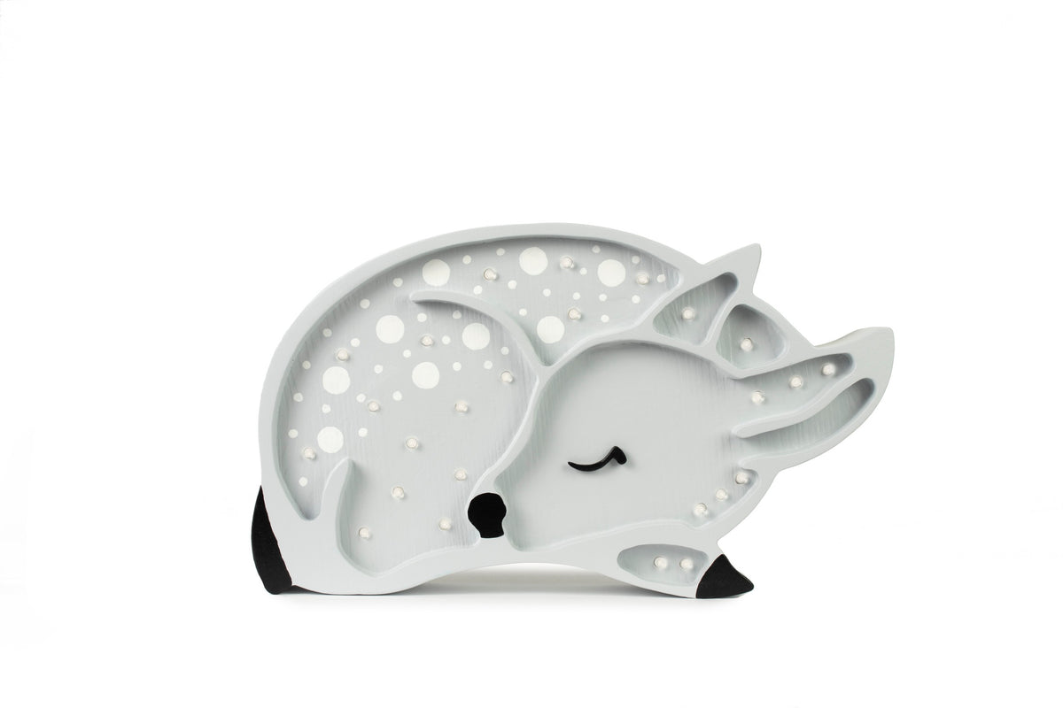Houten lamp kinderkamer – hert – afbeelding 6