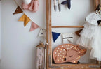 Houten lamp kinderkamer – hert – afbeelding 8