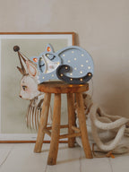 Houten lamp kinderkamer – kat