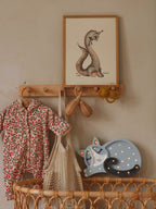 Houten lamp kinderkamer – kat – afbeelding 13