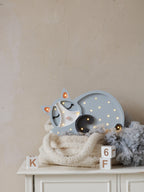 Houten lamp kinderkamer – kat – afbeelding 14