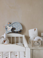 Houten lamp kinderkamer – kat – afbeelding 15