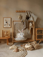 Houten lamp kinderkamer – kat – afbeelding 3