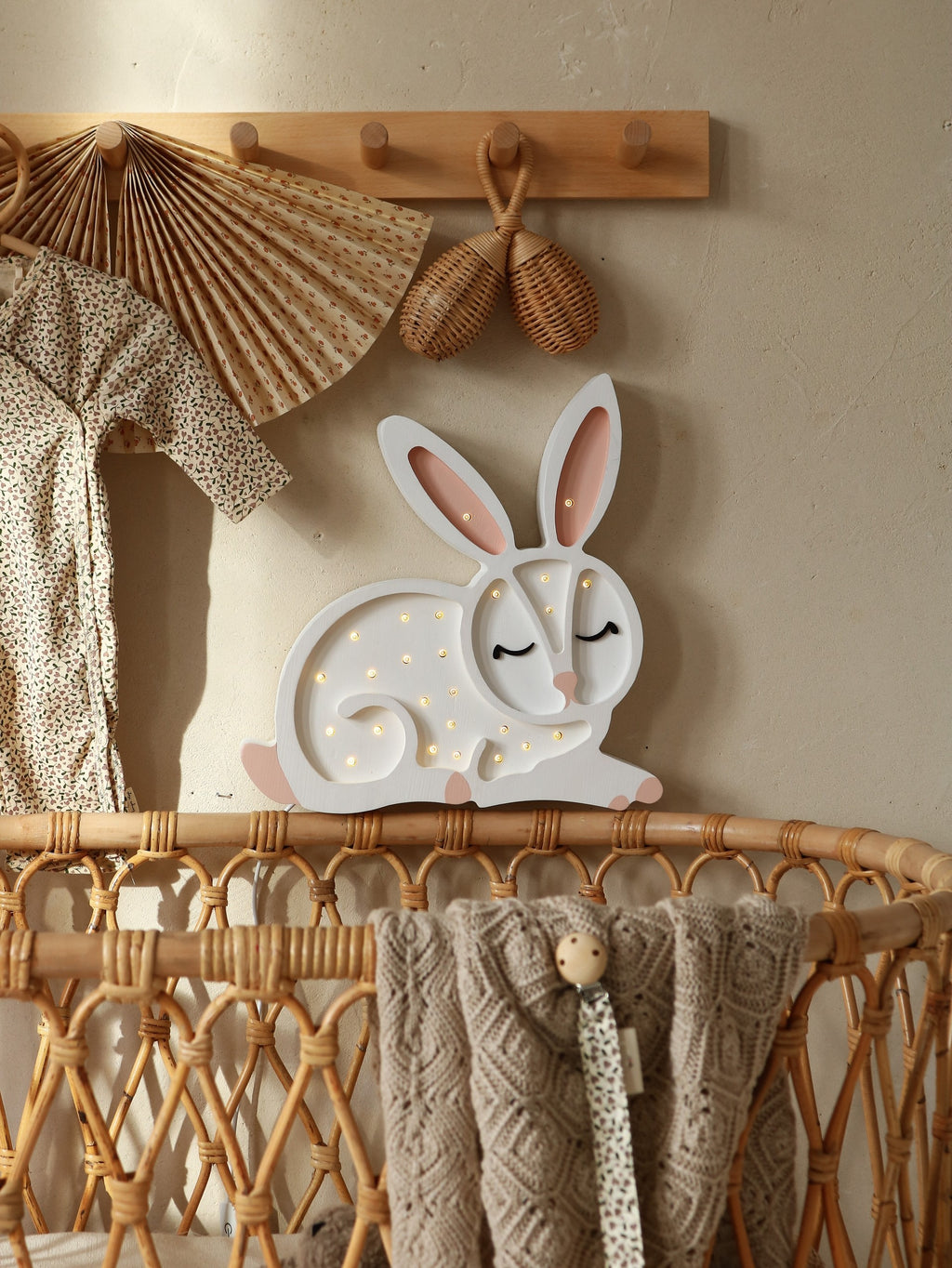 Houten lamp kinderkamer – kat – afbeelding 6