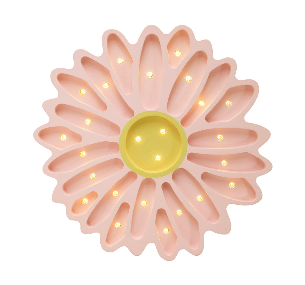 Houten lamp kinderkamer – madeliefje – afbeelding 8