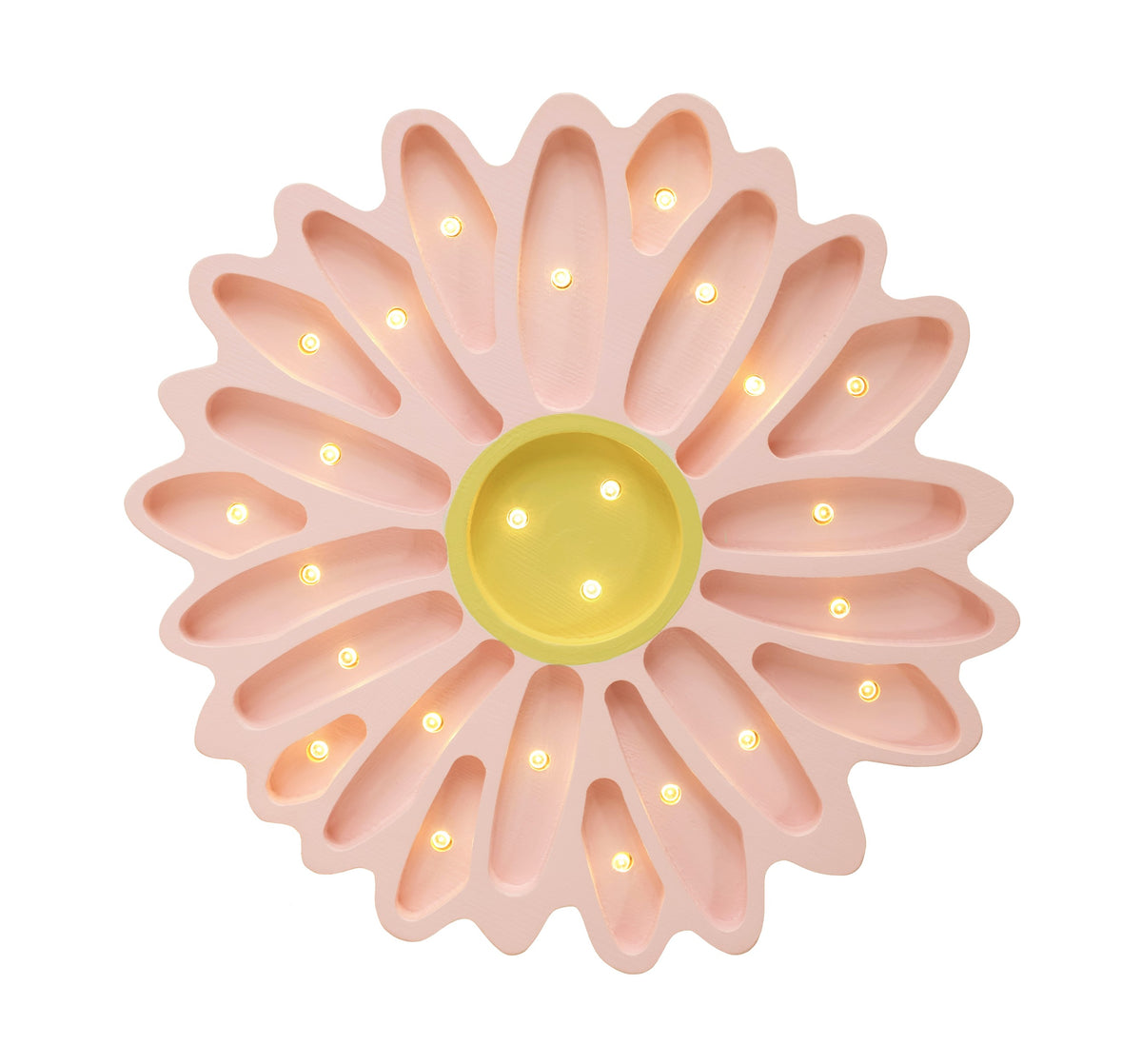 Houten lamp kinderkamer – madeliefje – afbeelding 8