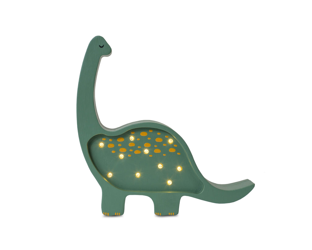 Houten lamp kinderkamer mini dino – nachtlamp met dimmer – afbeelding 10