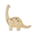 Houten lamp kinderkamer mini dino – nachtlamp met dimmer – afbeelding 11