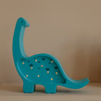 Houten lamp kinderkamer mini dino – nachtlamp met dimmer – afbeelding 3