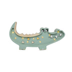 Houten lamp kinderkamer mini krokodil – nachtlamp met dimmer – afbeelding 3