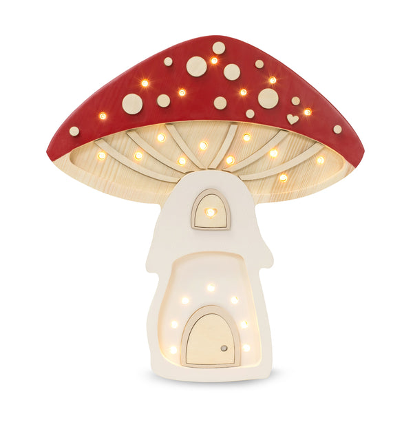 Houten Lamp Paddenstoel