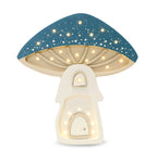 Houten lamp kinderkamer paddenstoel – nachtlamp met dimmer – afbeelding 2