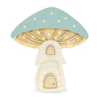 Houten lamp kinderkamer paddenstoel – nachtlamp met dimmer – afbeelding 3