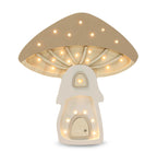 Houten lamp kinderkamer paddenstoel – nachtlamp met dimmer – afbeelding 5