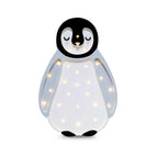 Houten lamp kinderkamer pinguïn – nachtlamp met dimmer – afbeelding 7