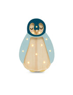 Houten lamp kinderkamer pinguïn – nachtlamp met dimmer – afbeelding 8