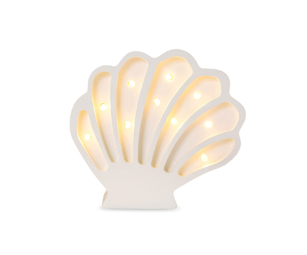 Houten Lamp Schelp