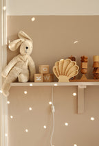 Houten lamp kinderkamer schelp – nachtlamp met dimmer – afbeelding 4