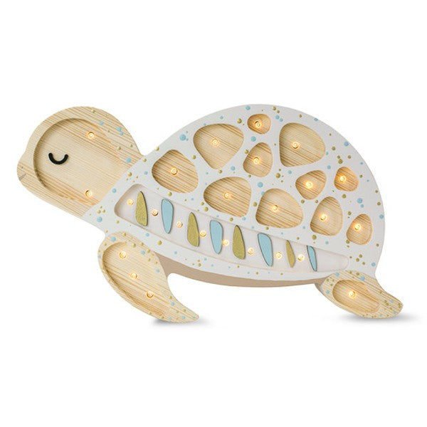 Houten Lamp Schildpad