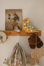 Houten lamp kinderkamer – vogel mini – afbeelding 13