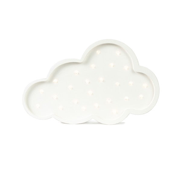 Houten lamp kinderkamer – wolk – afbeelding 2