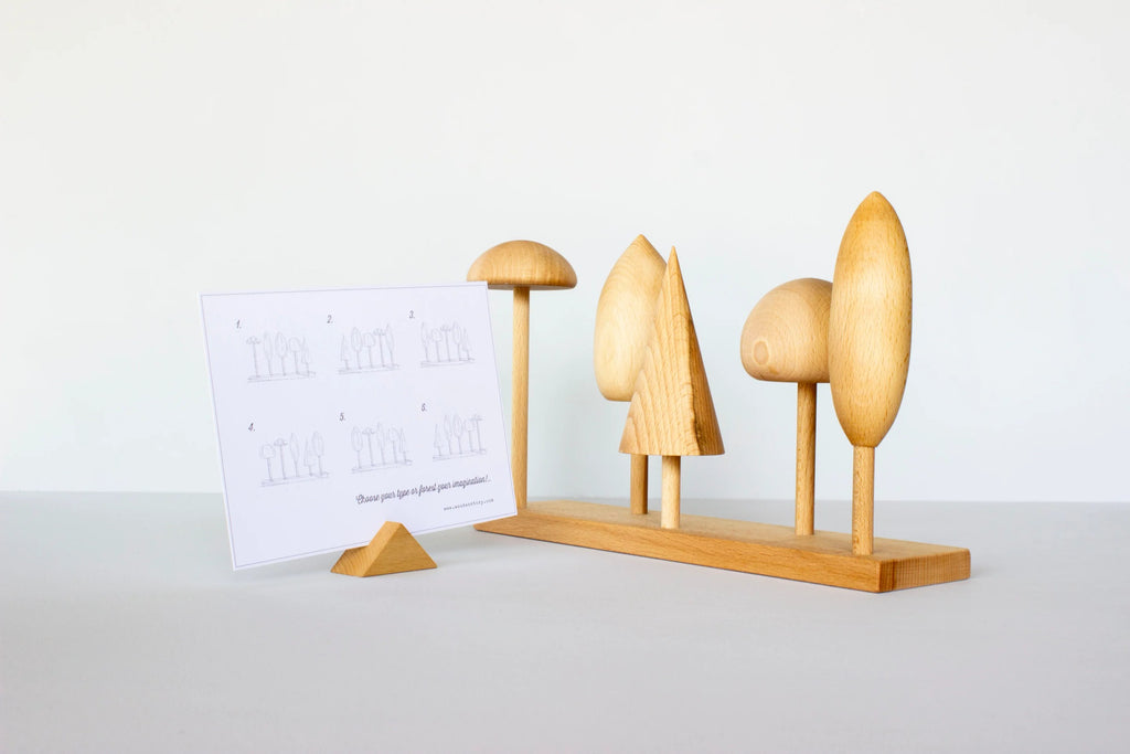 Houten puzzel boomkruinen – afbeelding 4
