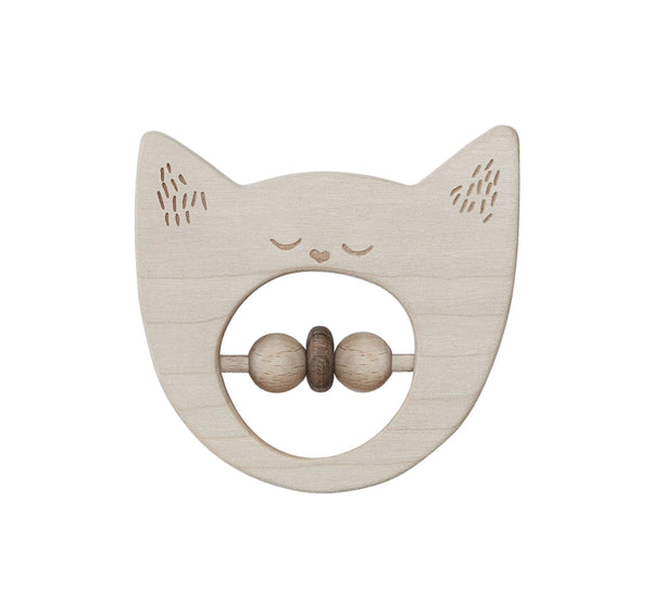 Houten Rammelaar Kat