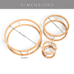 Houten ringen montessori – set van 3 maten – afbeelding 6
