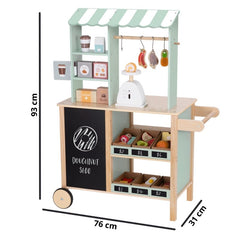 Houten Foodtruck Marktkraam