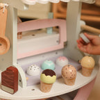 Houten speelgoed winkel – ijscokar 3-in-1 pastel – afbeelding 10