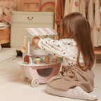 Houten speelgoed winkel – ijscokar 3-in-1 pastel – afbeelding 11