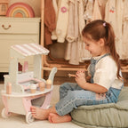 Houten speelgoed winkel – ijscokar 3-in-1 pastel – afbeelding 9