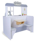 Houten speelkeuken en restaurant 2-in-1 – afbeelding 2