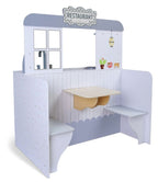 Houten speelkeuken en restaurant 2-in-1 – afbeelding 2